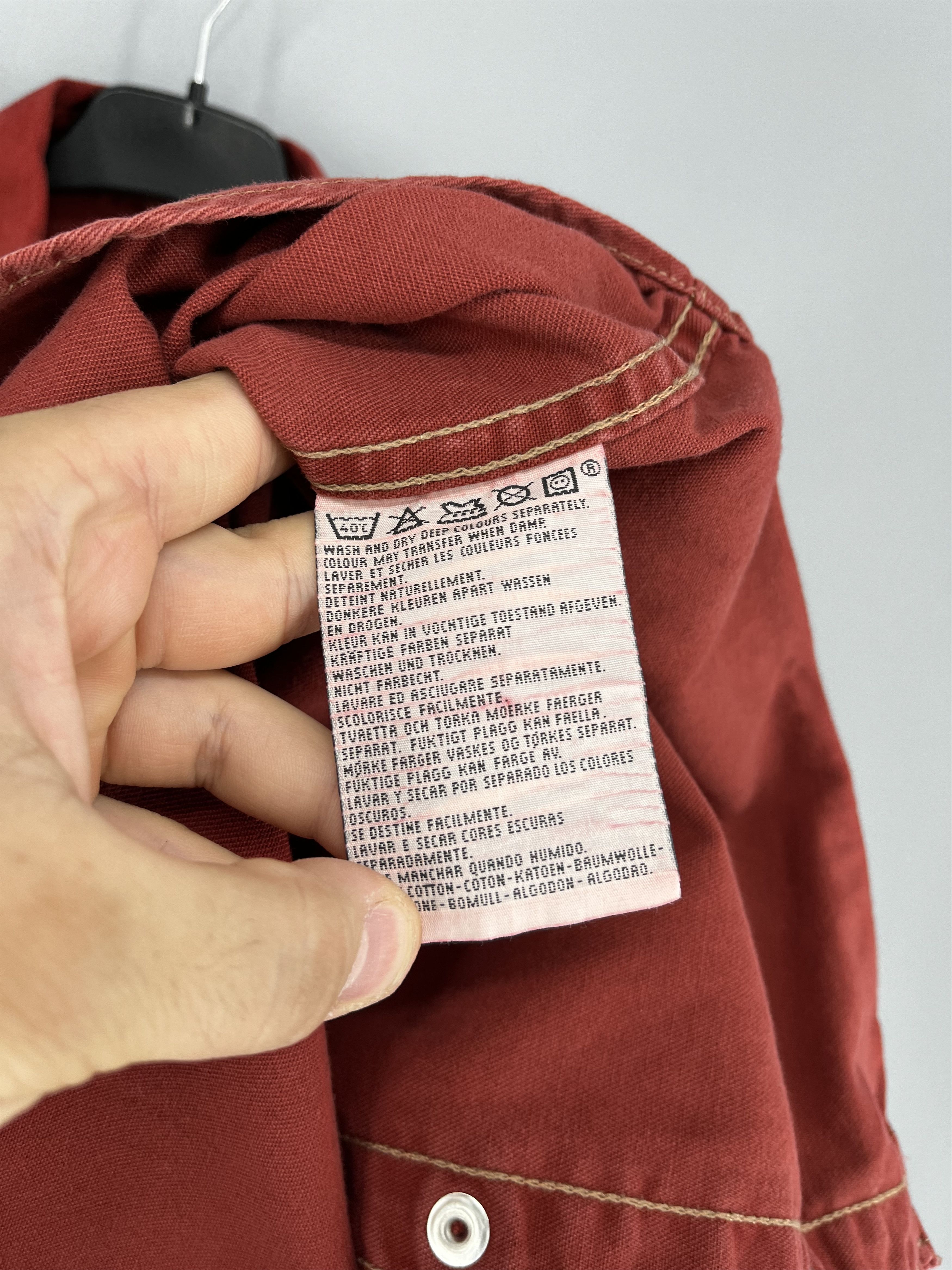 Levi's Vintage 90s Levi’sLevi’s White Red Jacket Size US S / EU 44-46 / 1 - 10 Thumbnail
