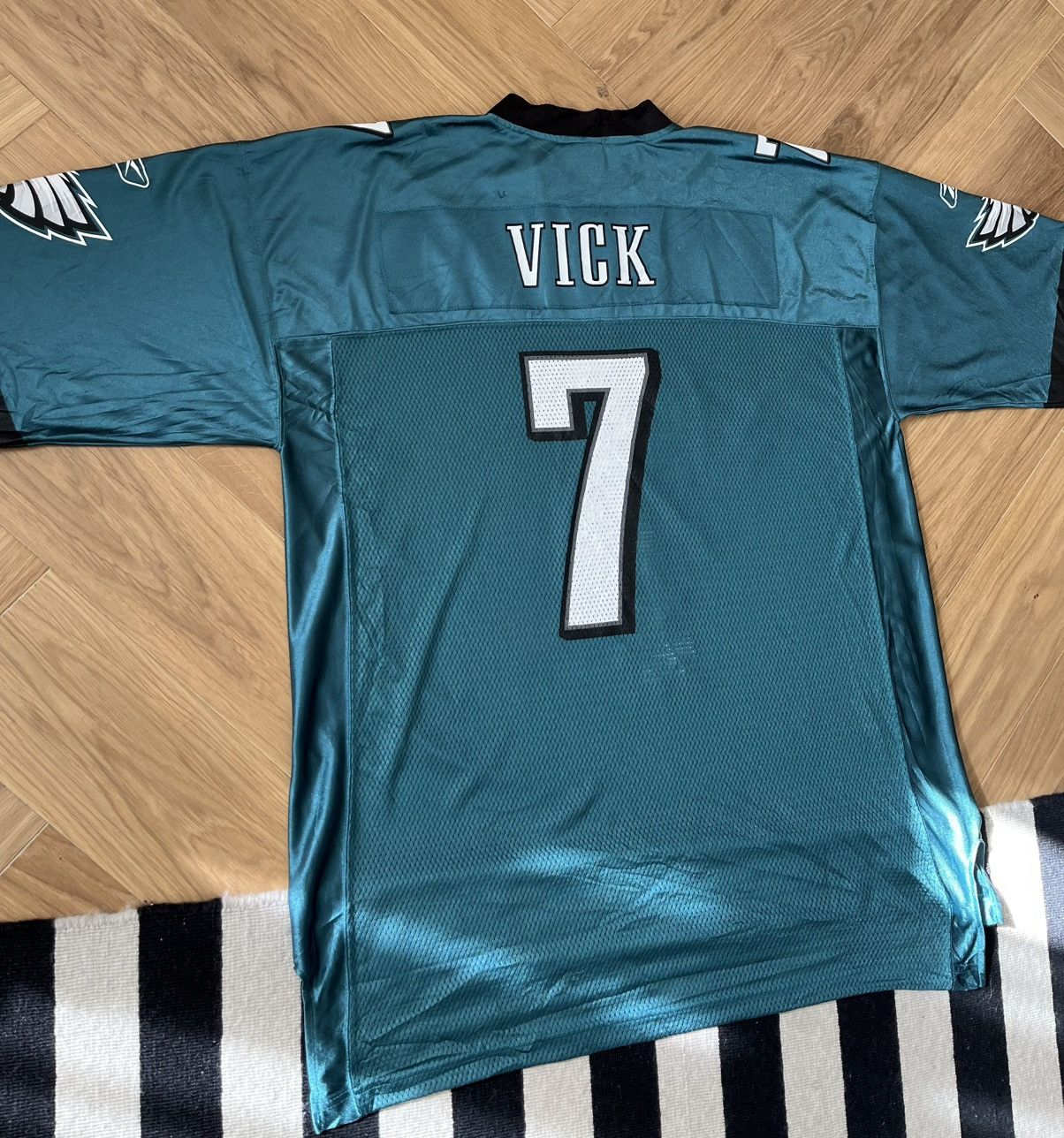 Reebok Michael Vick Philadelphia Eagles 2009–11 Reebok Home Size US XL / EU 56 / 4 - 9 Thumbnail