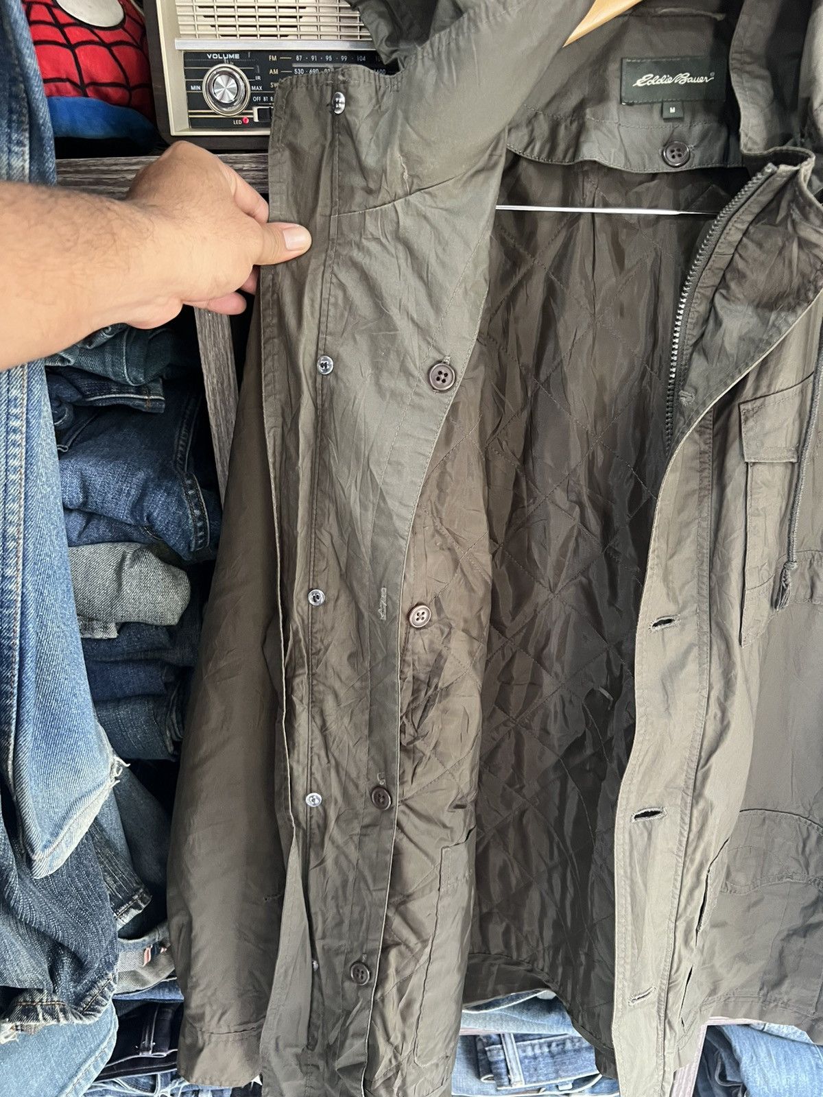 Eddie Bauer 🔥Eddie Bauer Jacket With Hoodie Size US M / EU 48-50 / 2 - 13 Thumbnail