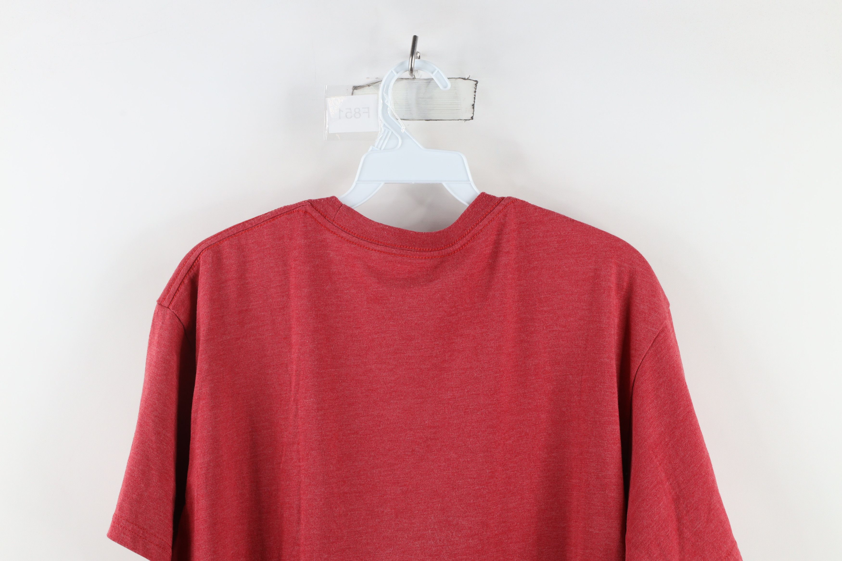 Vintage Life Is Good Ohio State University Go Buckeyes T-Shirt Red Size US L / EU 52-54 / 3 - 9 Thumbnail