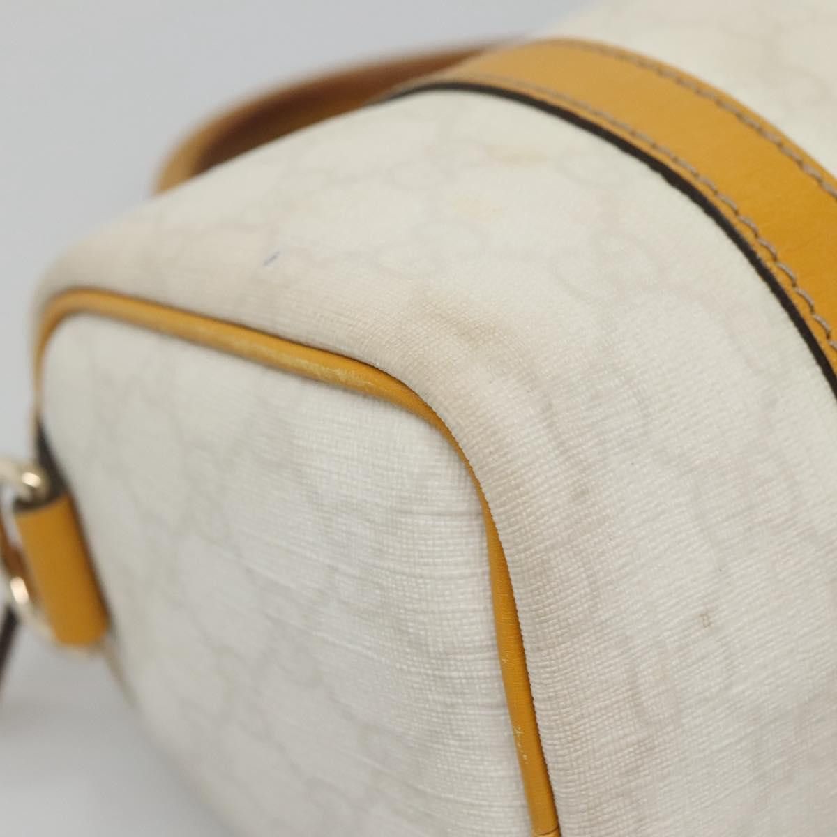 Gucci GUCCI GG Supreme Hand Bag Pvc White Gold Size ONE SIZE - 11 Thumbnail