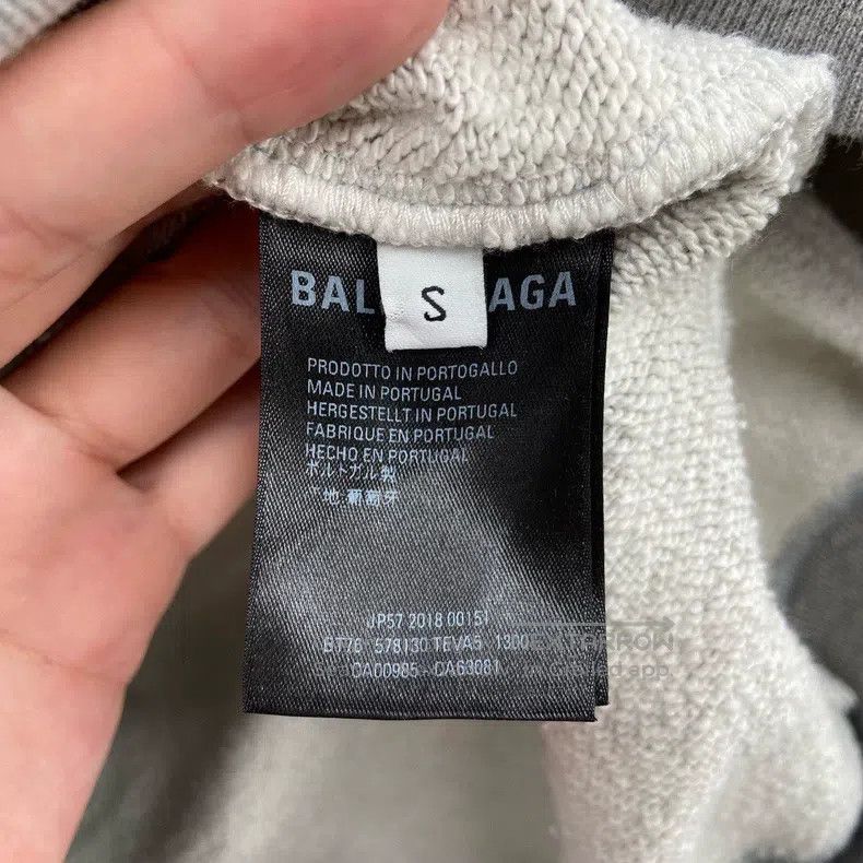 Balenciaga Balenciaga Fully printed barrage zipper hooded sweatshirt Size US S / EU 44-46 / 1 - 4 Thumbnail