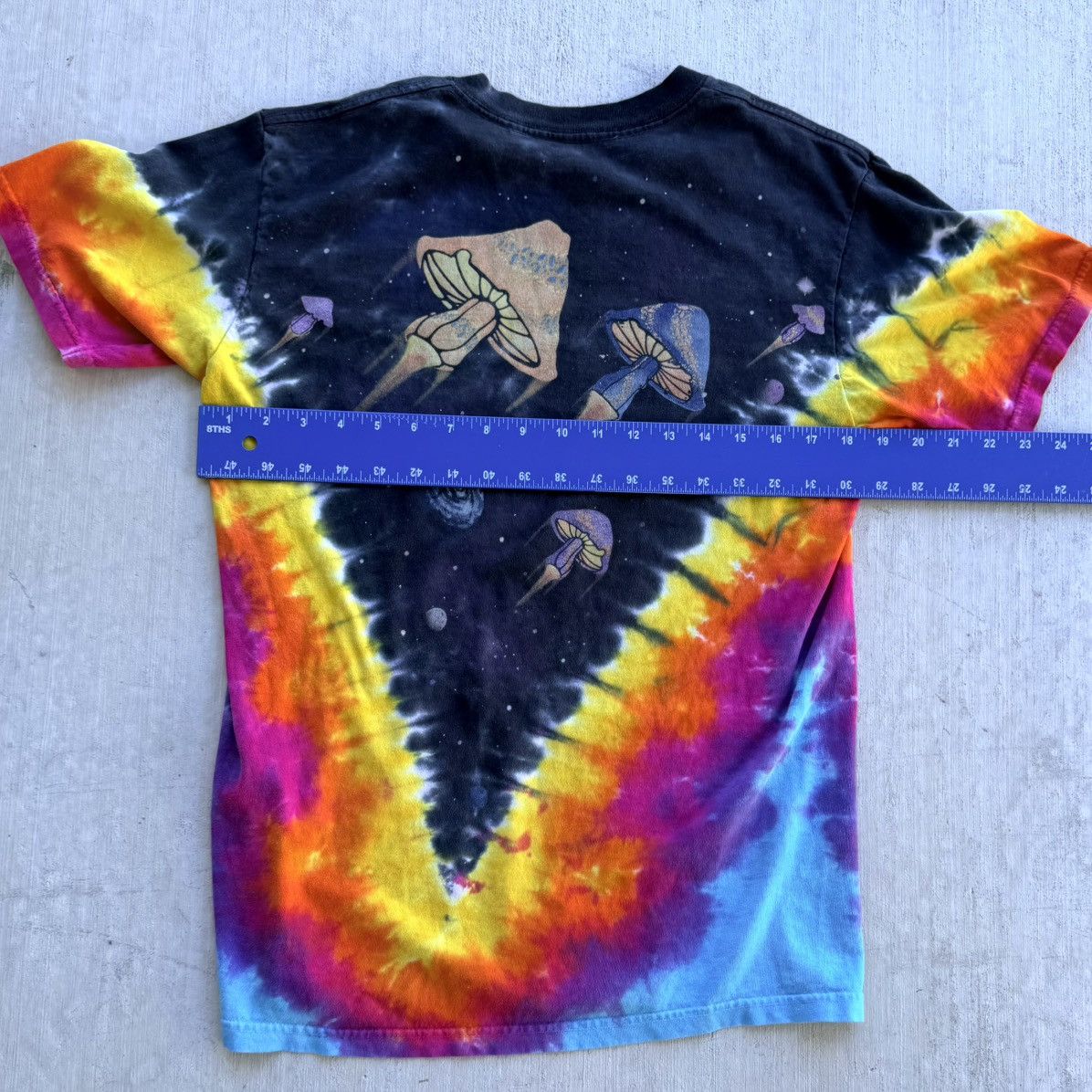 Liquid Blue Liquid Blue Mushroom T-Shirt Small Rainbow Tie Dye Space Size US S / EU 44-46 / 1 - 5 Thumbnail