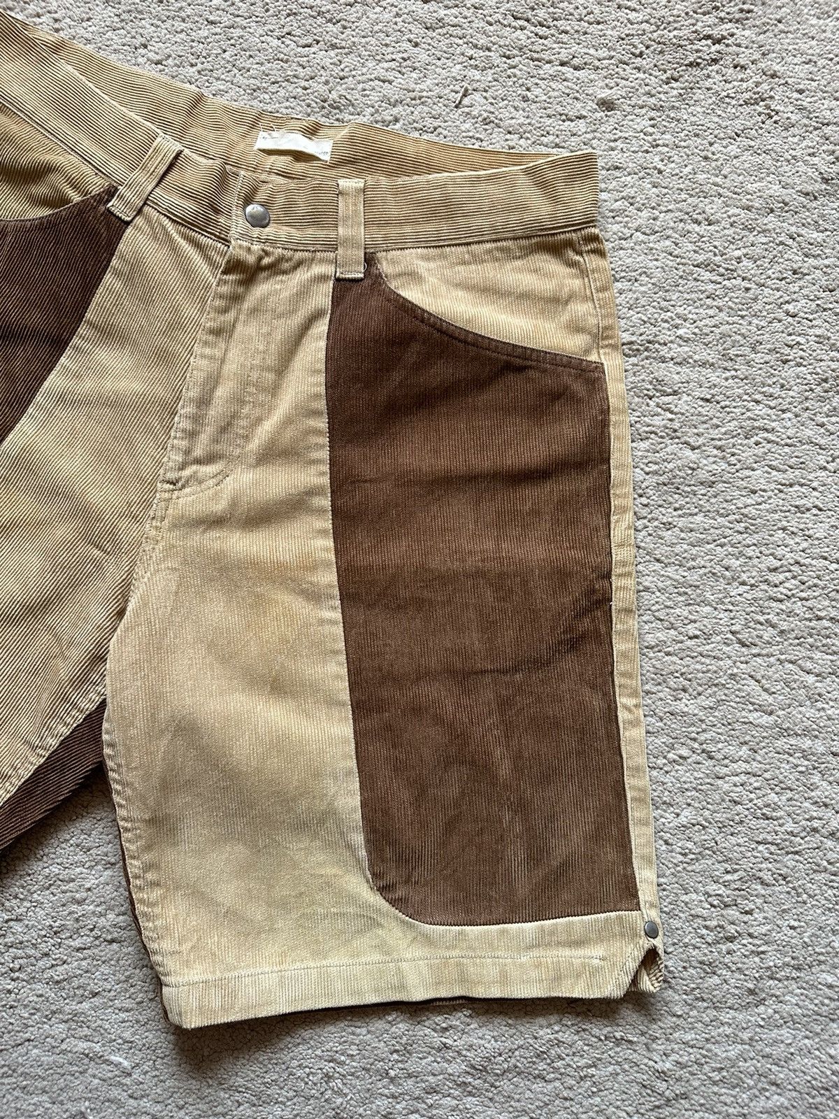 Isamu Katayama Backlash 1990s Pledge Cowboy Corduroy Shorts Size US 32 / EU 48 - 2 Thumbnail