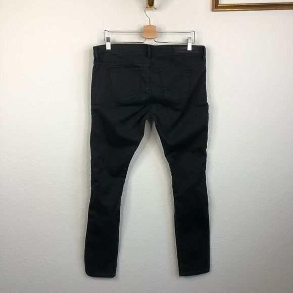 EACH x OTHER Each x Other Contrast Panel Moto Jeans Knee Slit Size 32" / US 10 / IT 46 - 10 Thumbnail