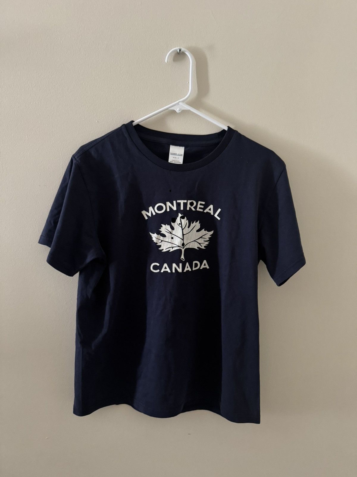 Number (N)ine Number (N)ine Rare Montreal Canada Tee size 3 | Grailed