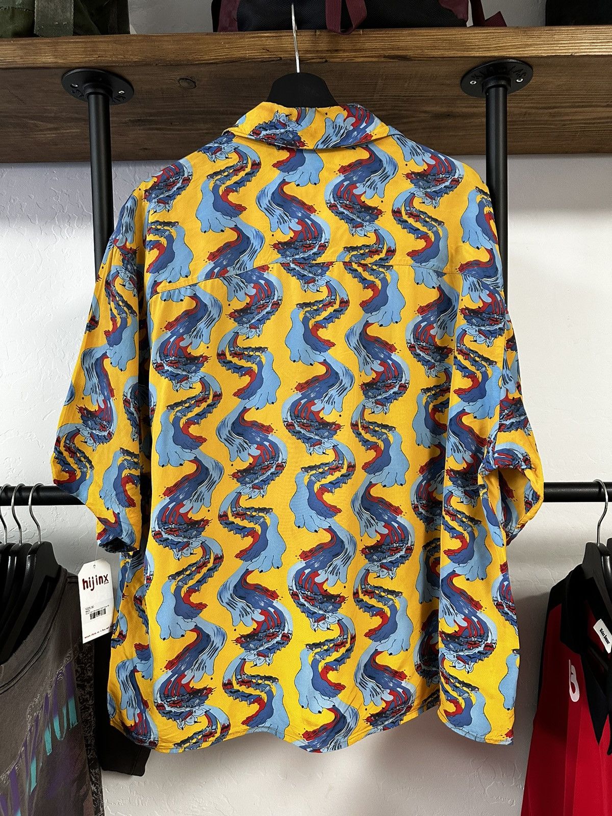 Marni Marni acid cars print viscose wrinkled shirt Size US M / EU 48-50 / 2 - 4 Thumbnail