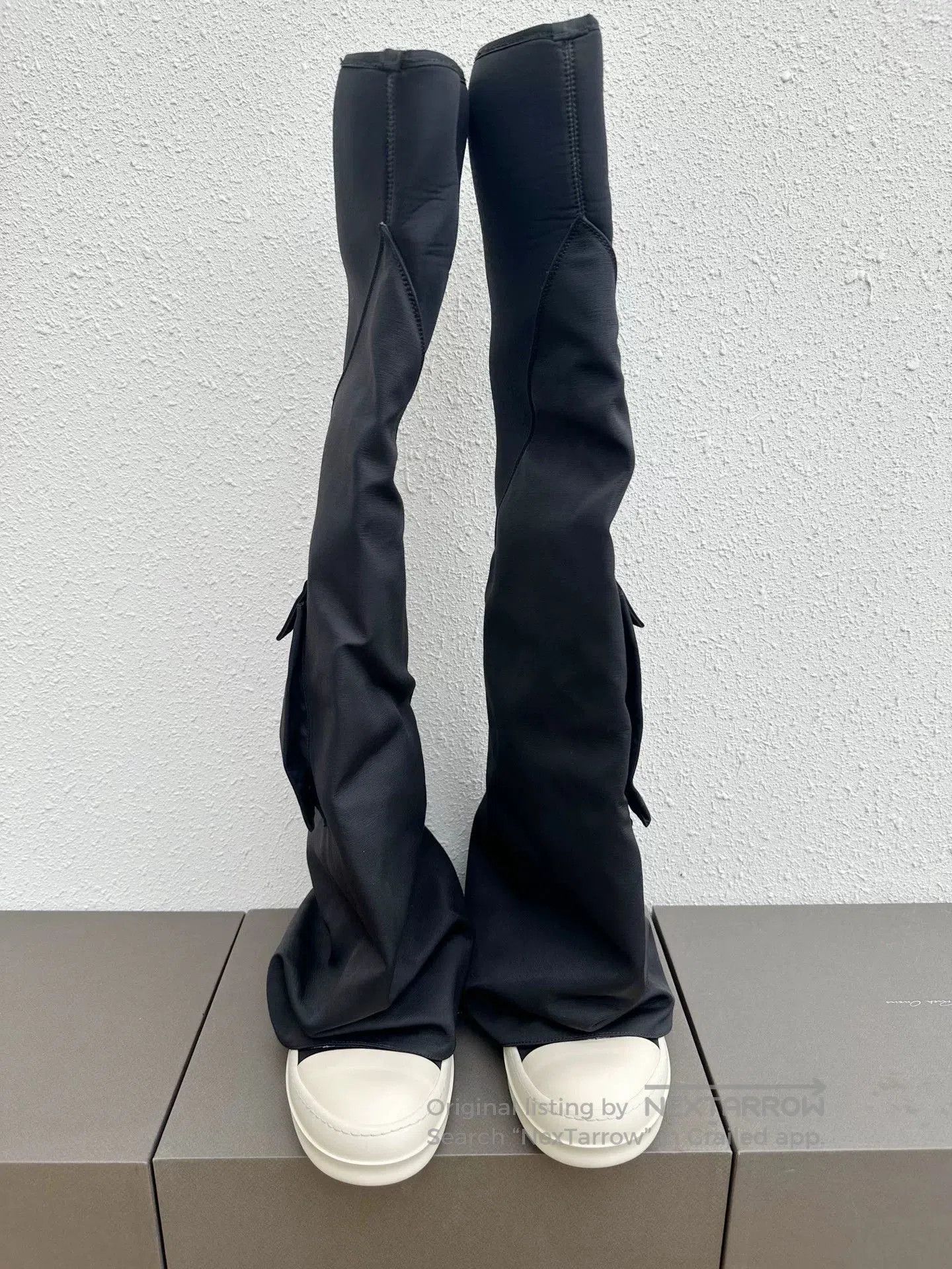 Rick Owens Rick Owens Cargo Over-the-Knee Boots. Size US 8 / EU 41 - 5 Thumbnail