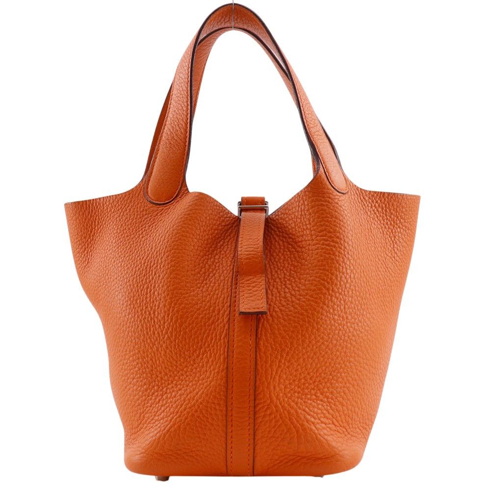 Hermes Hermes Hermes Picotin PM Taurillon Clemence Handbag Leather Handbag H DUTY FREE for USA Size ONE SIZE - 1 Thumbnail