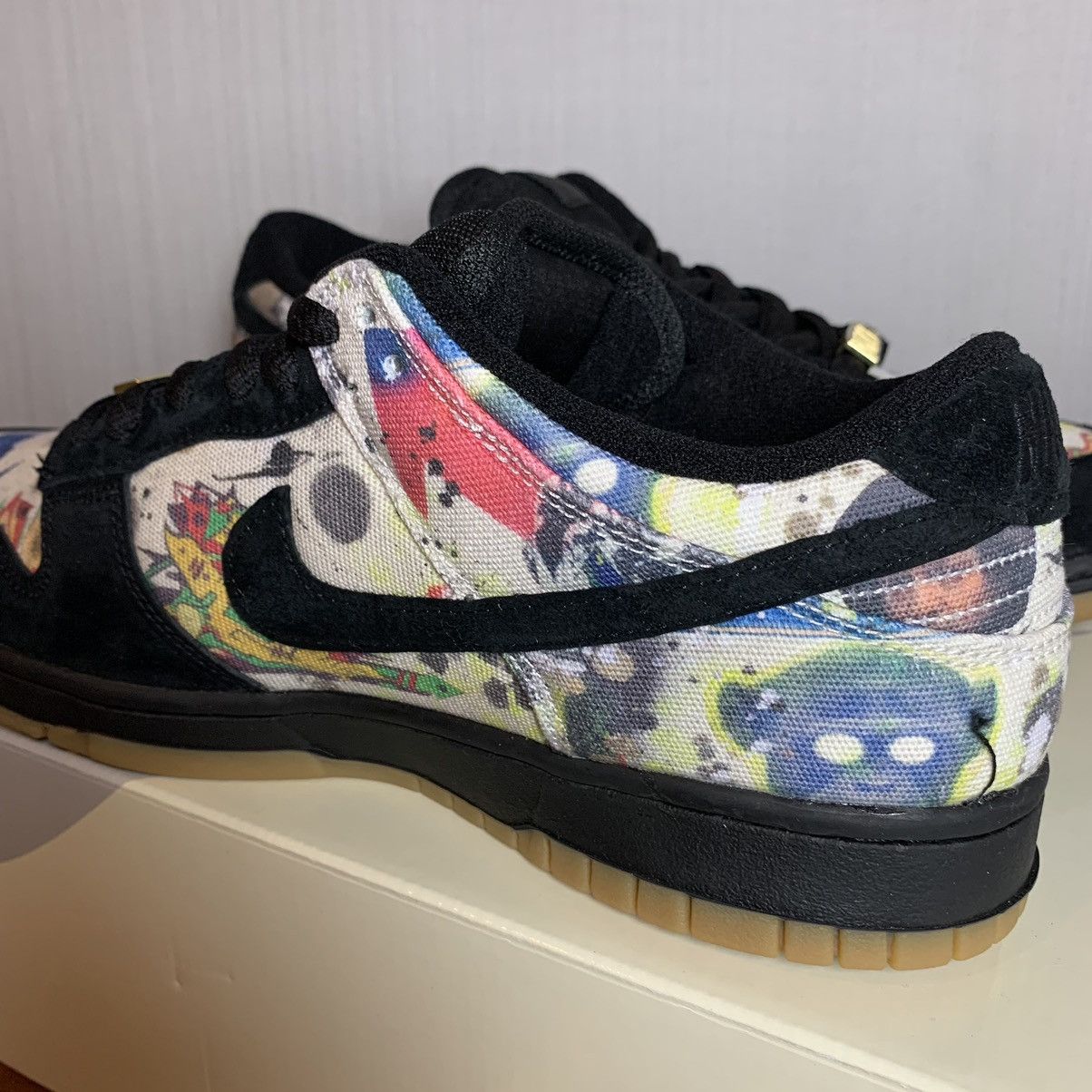 Nike × Supreme Supreme Nike SB Dunk Low Rammellzee Size US 10.5 / EU 43-44 - 12 Thumbnail