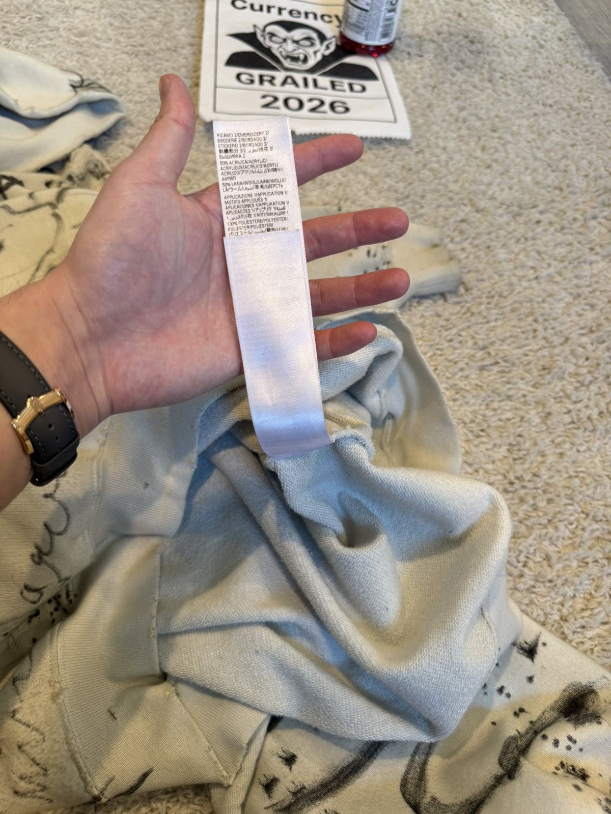 Balenciaga Balenciaga X HOWCOLE ends.rp CUSTOM 1OF1 Skater Hoodie Size US S / EU 44-46 / 1 - 20 Thumbnail