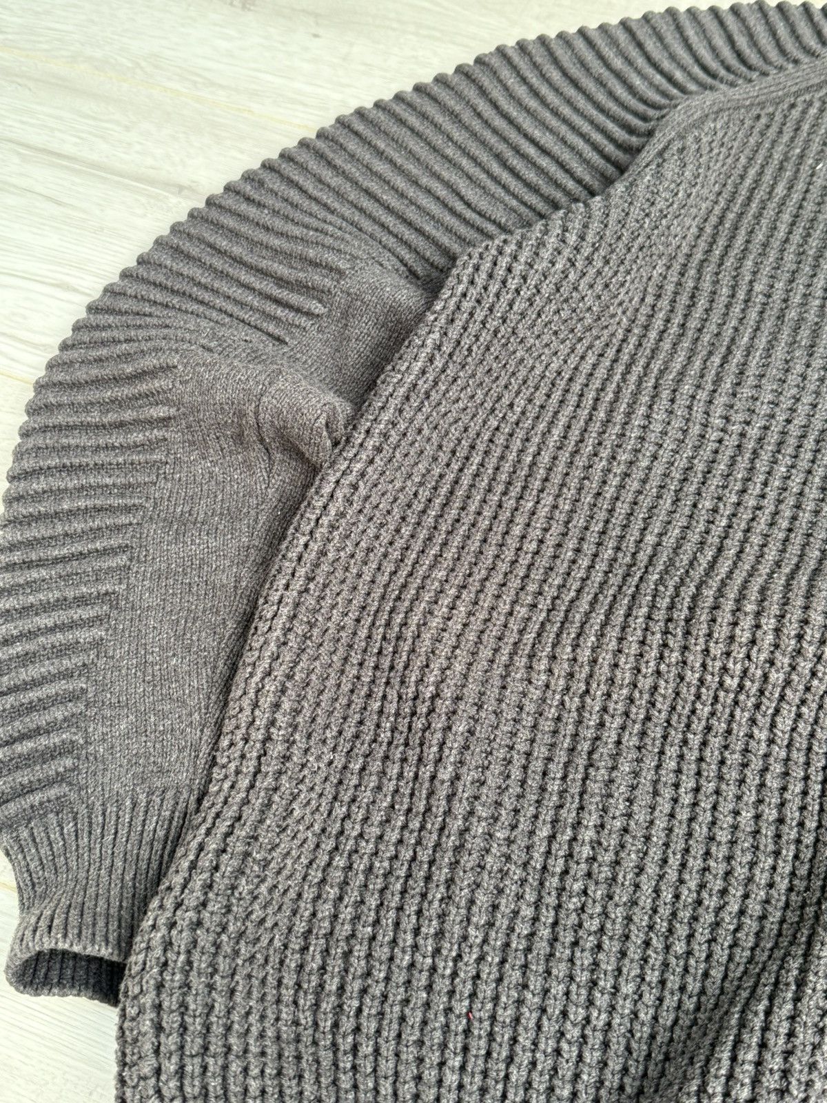 G-Star G-Star RAW Ribbed Turtleneck Sweater Chunky Knit Pullover Size US L / EU 52-54 / 3 - 4 Thumbnail
