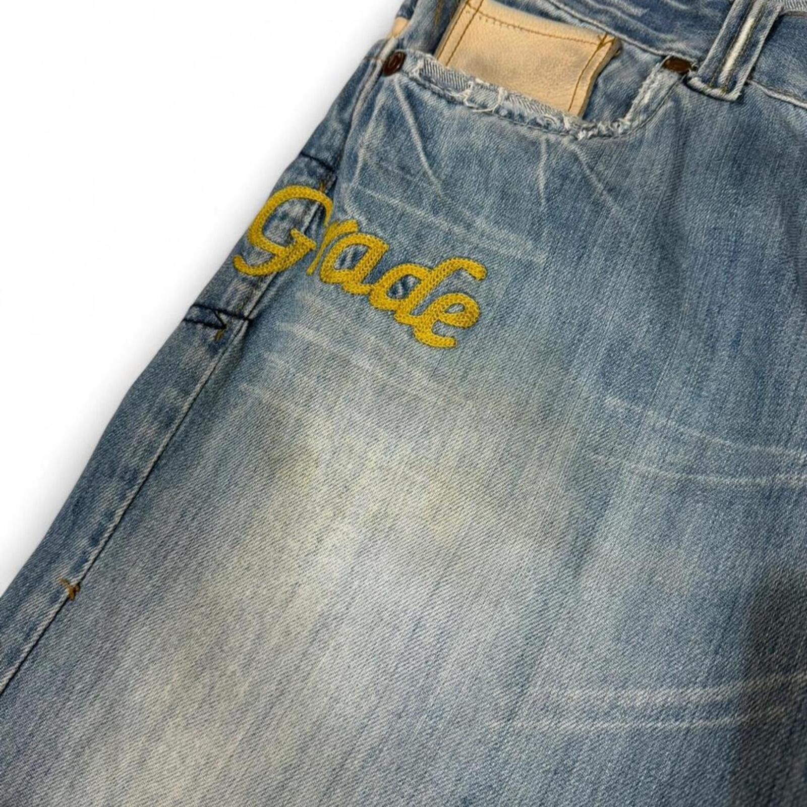True Religion Vintage TAKE TWO Japanese denim jeans Size US 33 - 6 Thumbnail