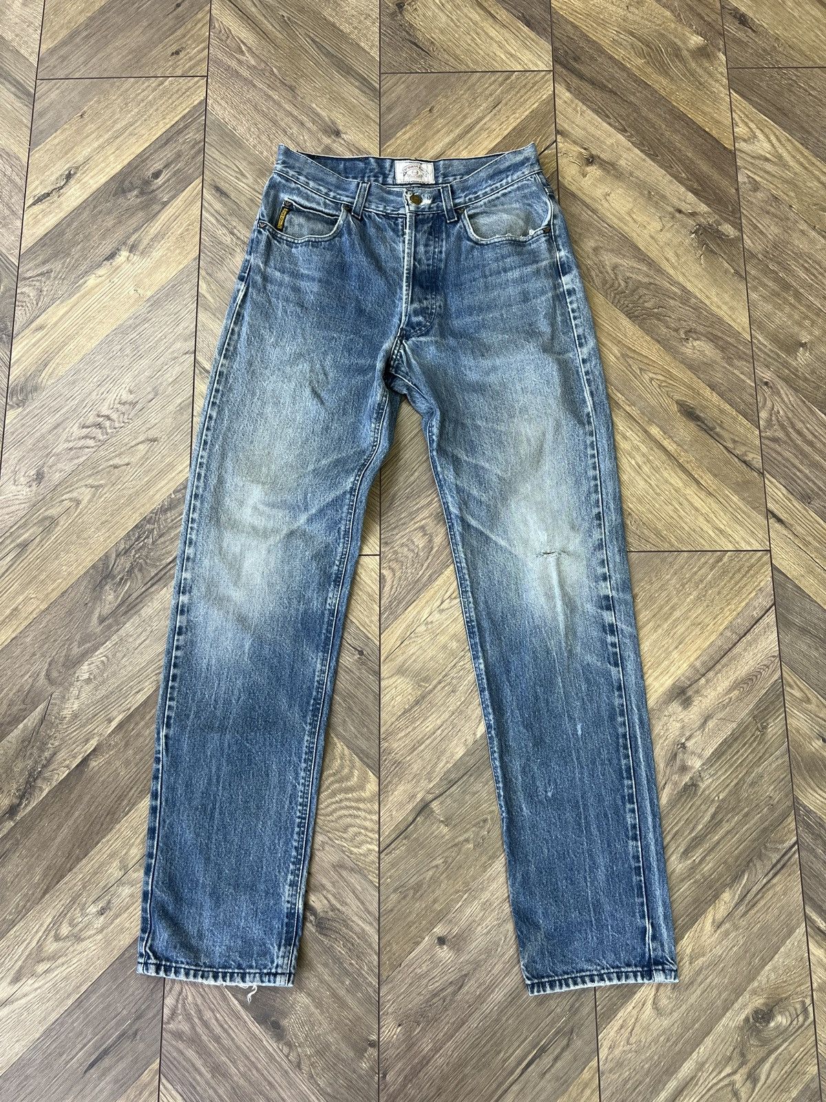 Armani × Emporio Armani × Vintage Vintage Armani Denim Blue Streetwear Jeans Size US 30 / EU 46 - 2 Thumbnail