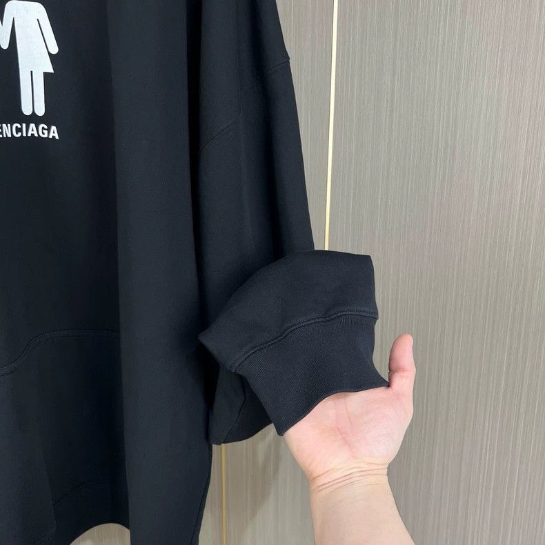 Balenciaga Balenciaga Double Portrait Letter Print Hoodie Size US XS / EU 42 / 0 - 4 Thumbnail