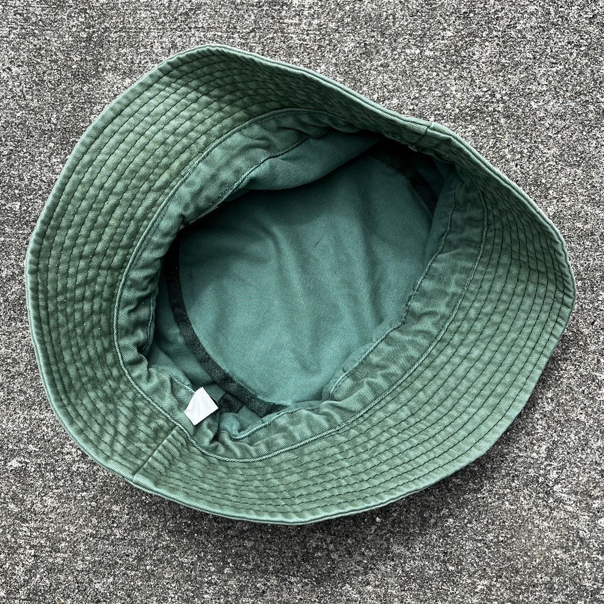 Vintage Vintage WWF Mint Green Sun Faded Bucket Hat Y2K Size ONE SIZE - 6 Thumbnail