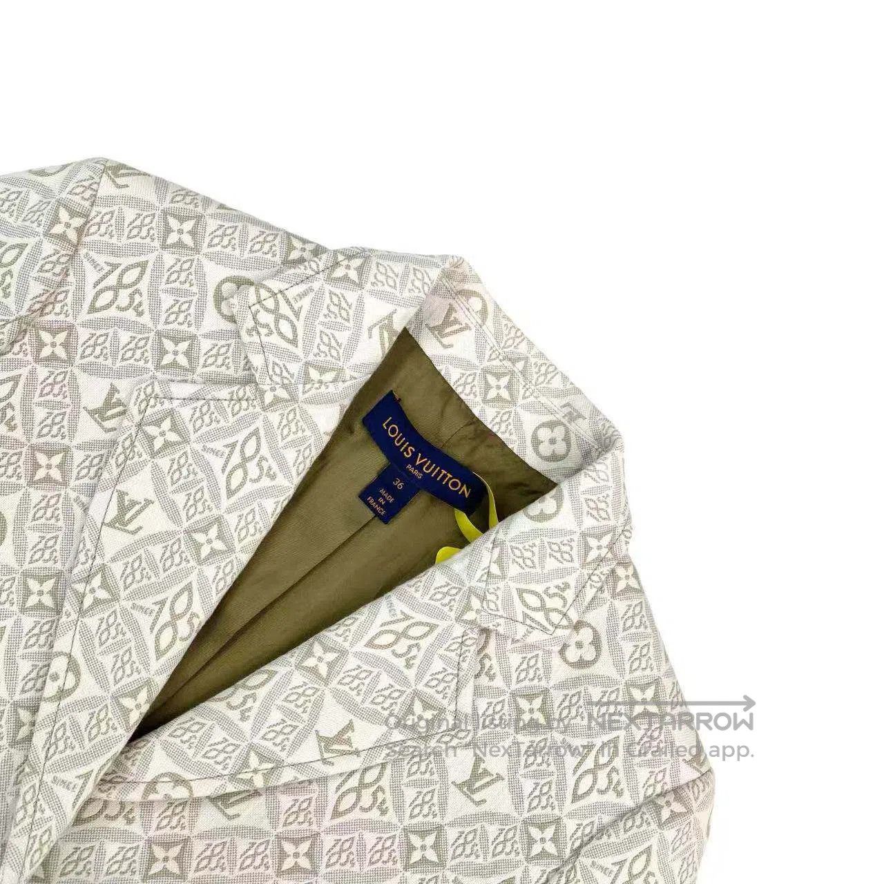 Louis Vuitton Louis Vuitton 1854 collection old flower full print blazer Size XXS / US 00 / IT 34 - 3 Thumbnail