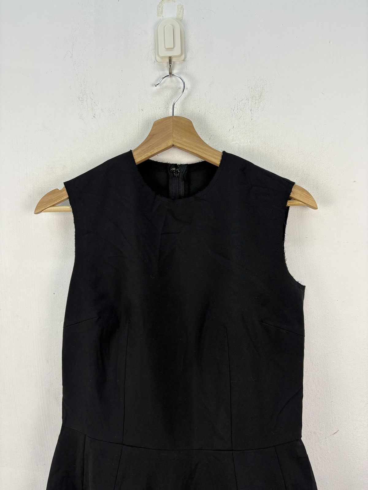 Comme des Garcons × Vintage Vintage AD1998 Comme Des Garcons Gabardine Dress Wool Laine Size S / US 4 / IT 40 - 4 Thumbnail