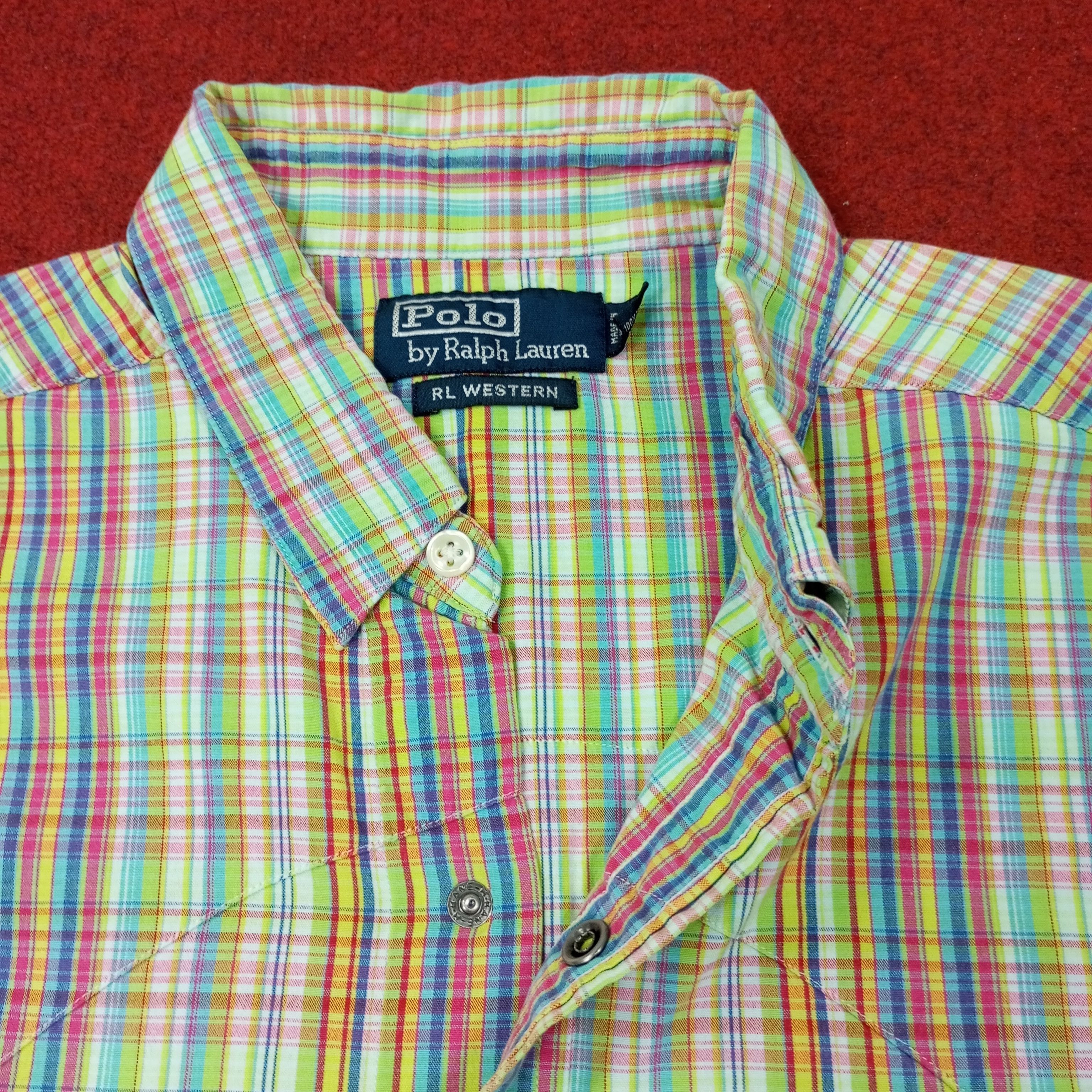 Polo Ralph Lauren Polo by Ralph Lauren Classic Style Shirt c223n41 Size US L / EU 52-54 / 3 - 3 Thumbnail