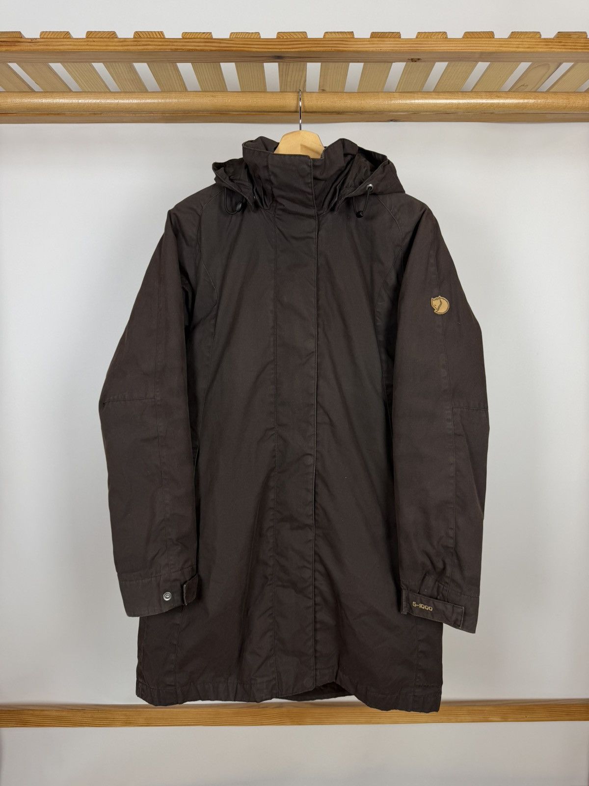 Fjallraven Fjallraven G-1000 Una Jacket Brown Parka Coat Women's Size S Size S / US 4 / IT 40 - 1 Thumbnail