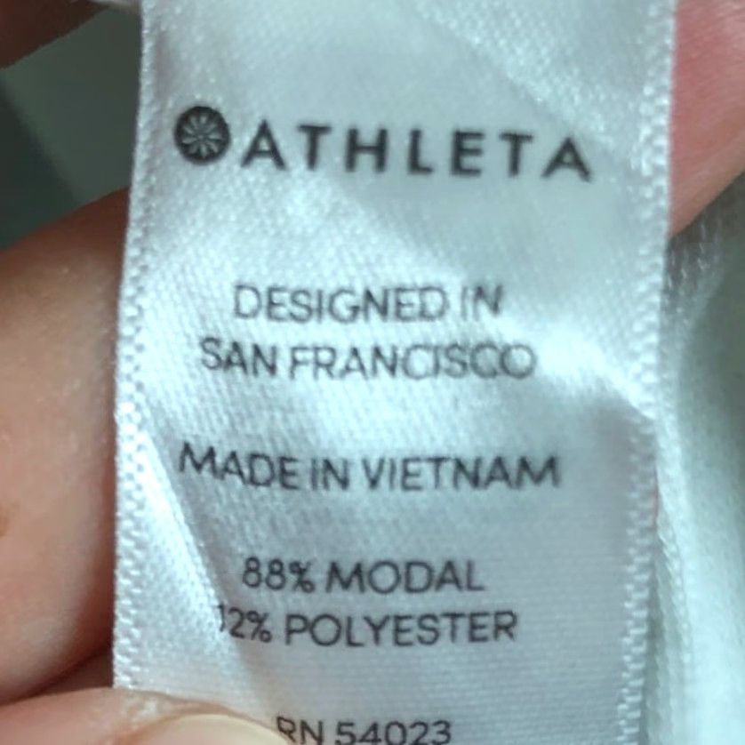 Athleta Athleta Womens Sweatshirt Cream Serenity Criss Cross Pullover Stretch XS Size XS / US 0-2 / IT 36-38 - 7 Thumbnail