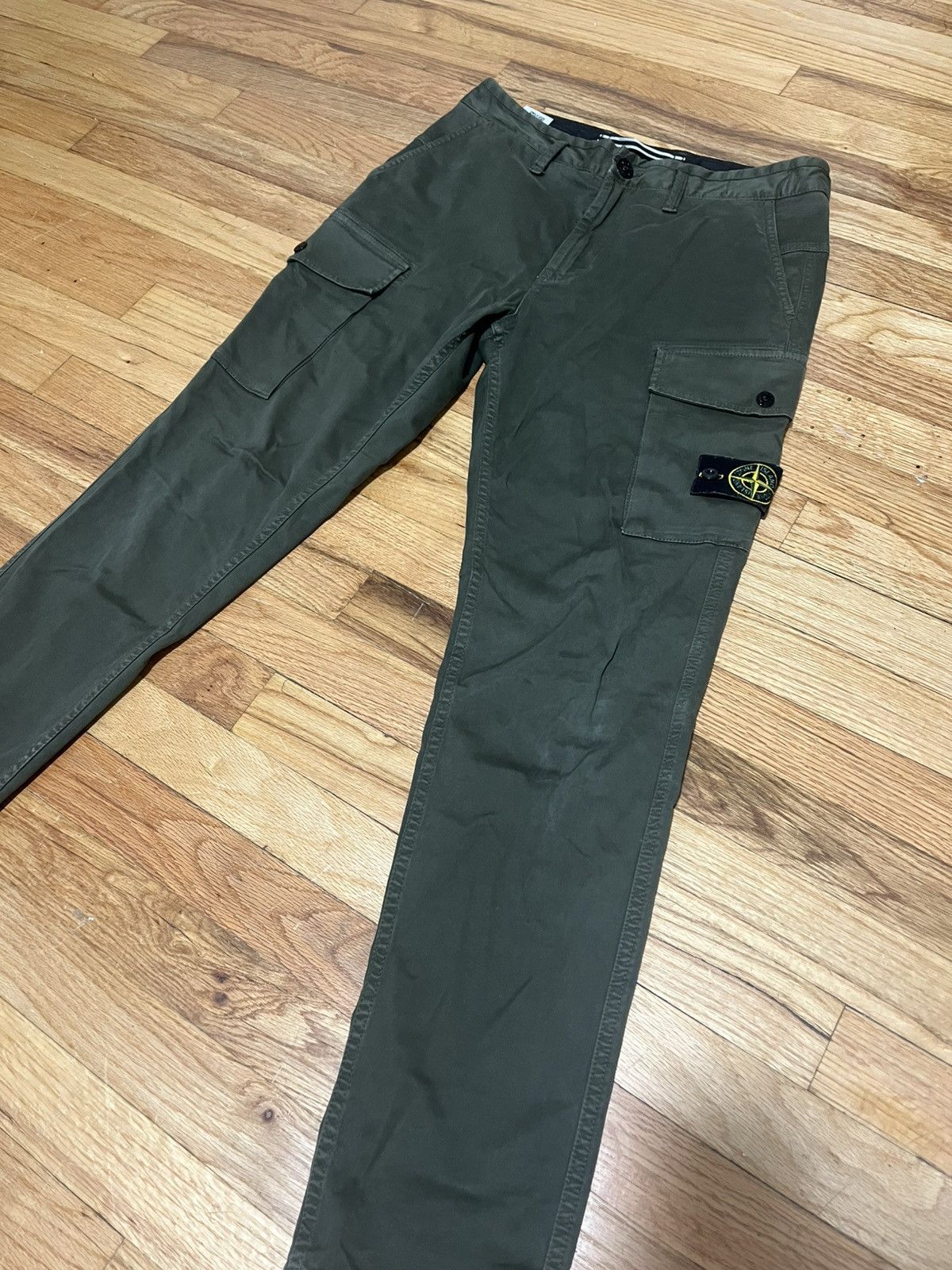 Stone Island Tapered Cargo Pants Size US 30 / EU 46 - 2 Thumbnail