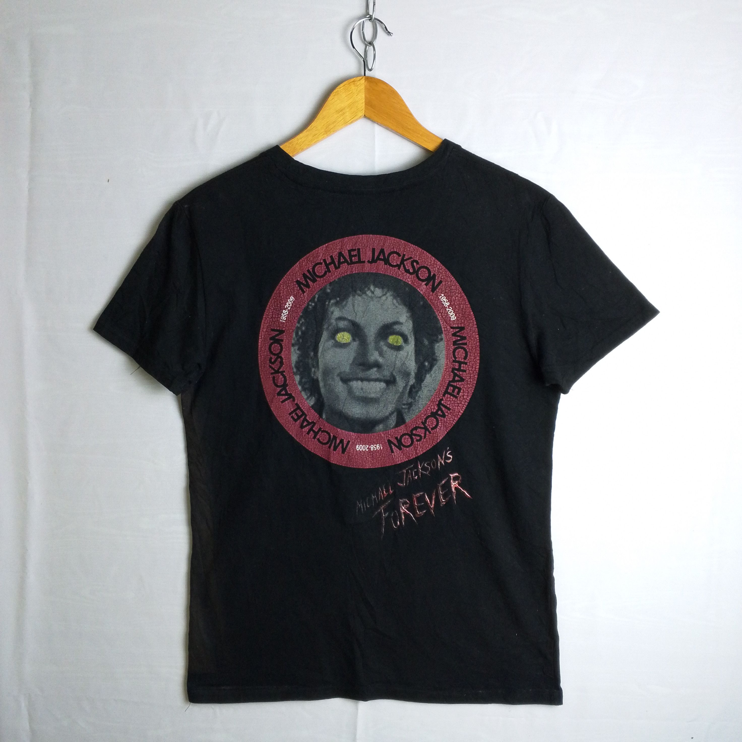 In The Attic Faded In The Attic X Michael Jackson Demonic face Tee Size US M / EU 48-50 / 2 - 1 Thumbnail