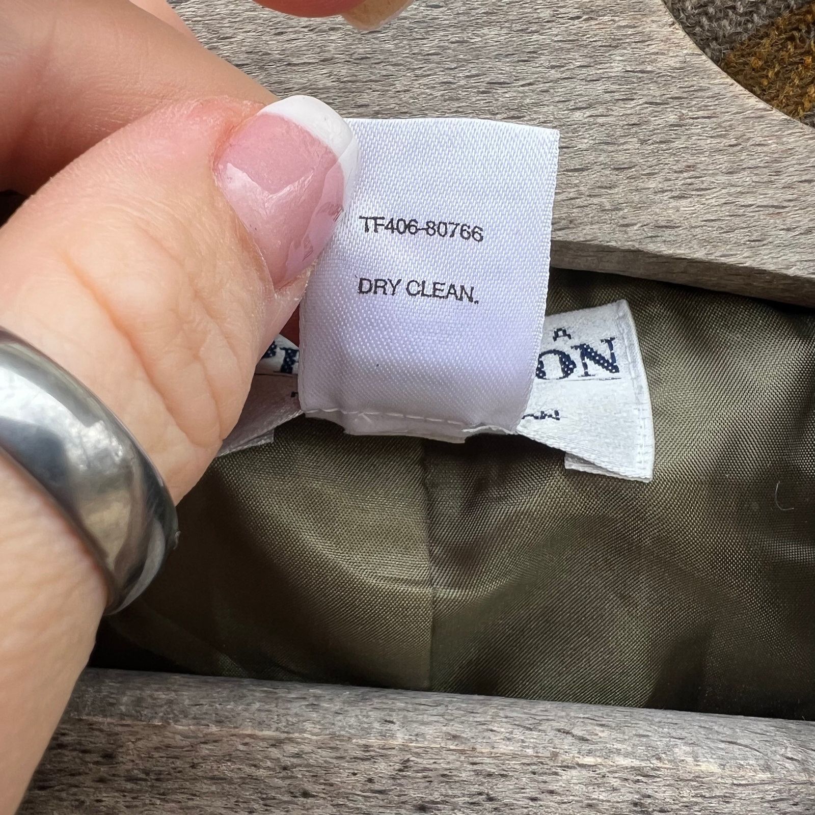 Pendleton Pendleton Green Floral Leaf Fall Wool Blazer Size 10 Size L / US 10 / IT 46 - 6 Thumbnail