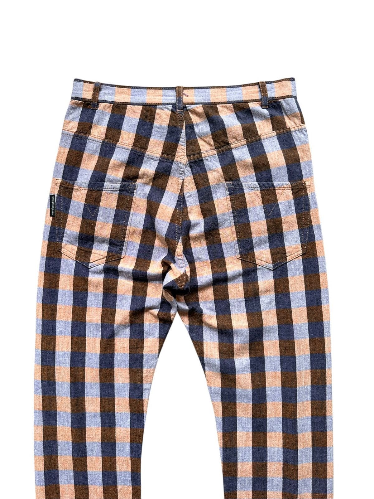 mercibeaucoup S/S2009 Mercibeaucoup plaid denim pants Size US 30 / EU 46 - 6 Thumbnail