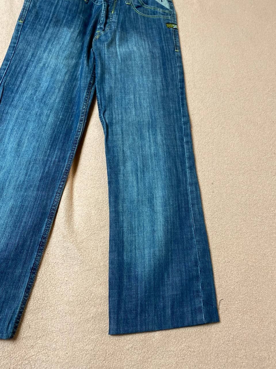 Vintage Vintage Y2K distressed Flare denim pants Size US 28 / EU 44 - 13 Thumbnail