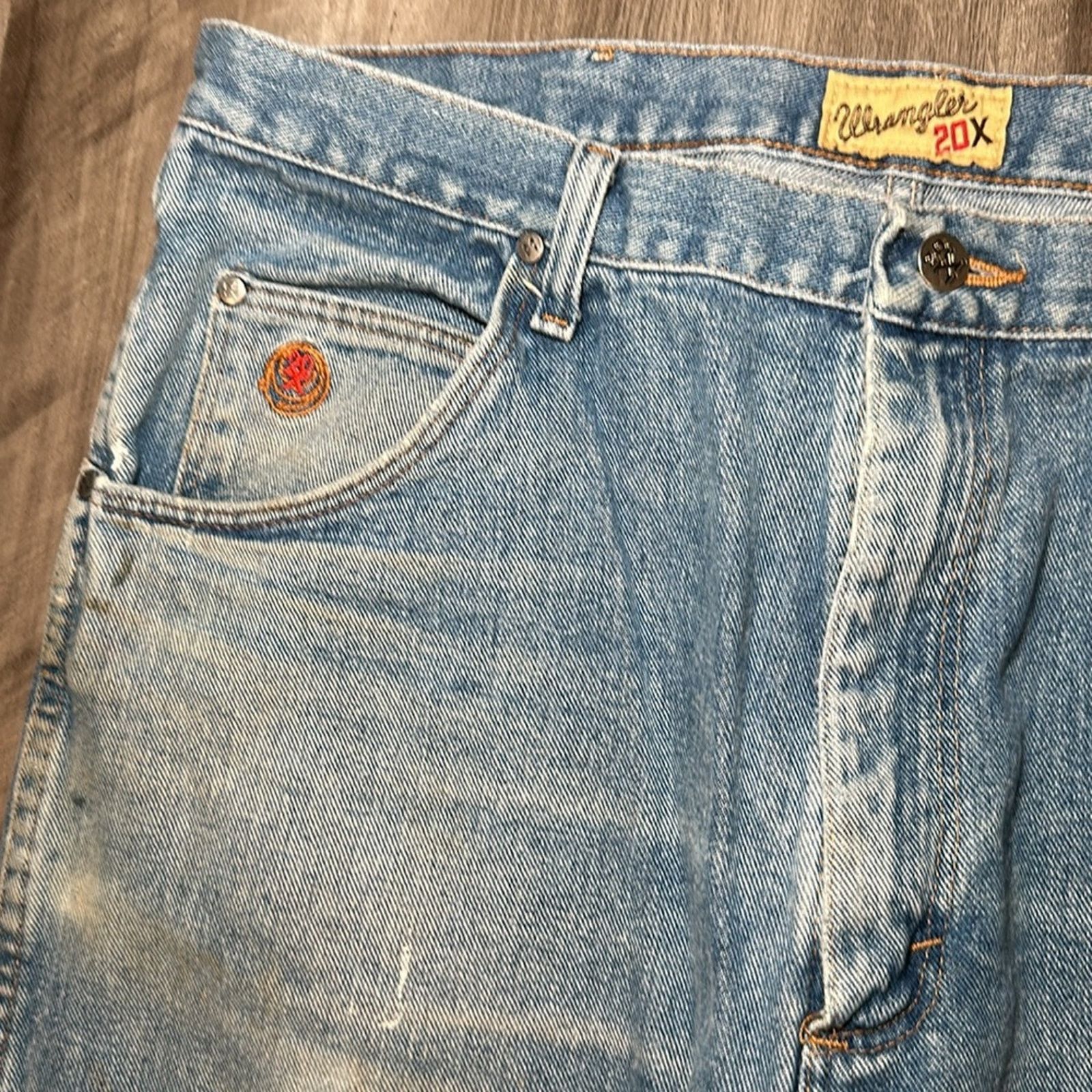 Wrangler Wrangler 20X Original Fit Painters Work Jeans - 38x34 Size US 38 / EU 54 - 7 Thumbnail