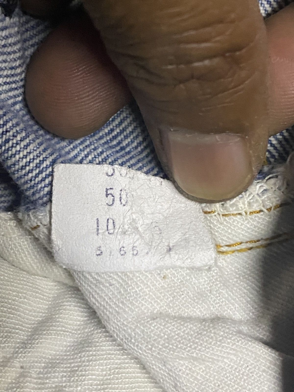 Levi's Levis 501 60s ButtonFly no.6 Selvedge Jeans Size US 28 / EU 44 - 24 Thumbnail