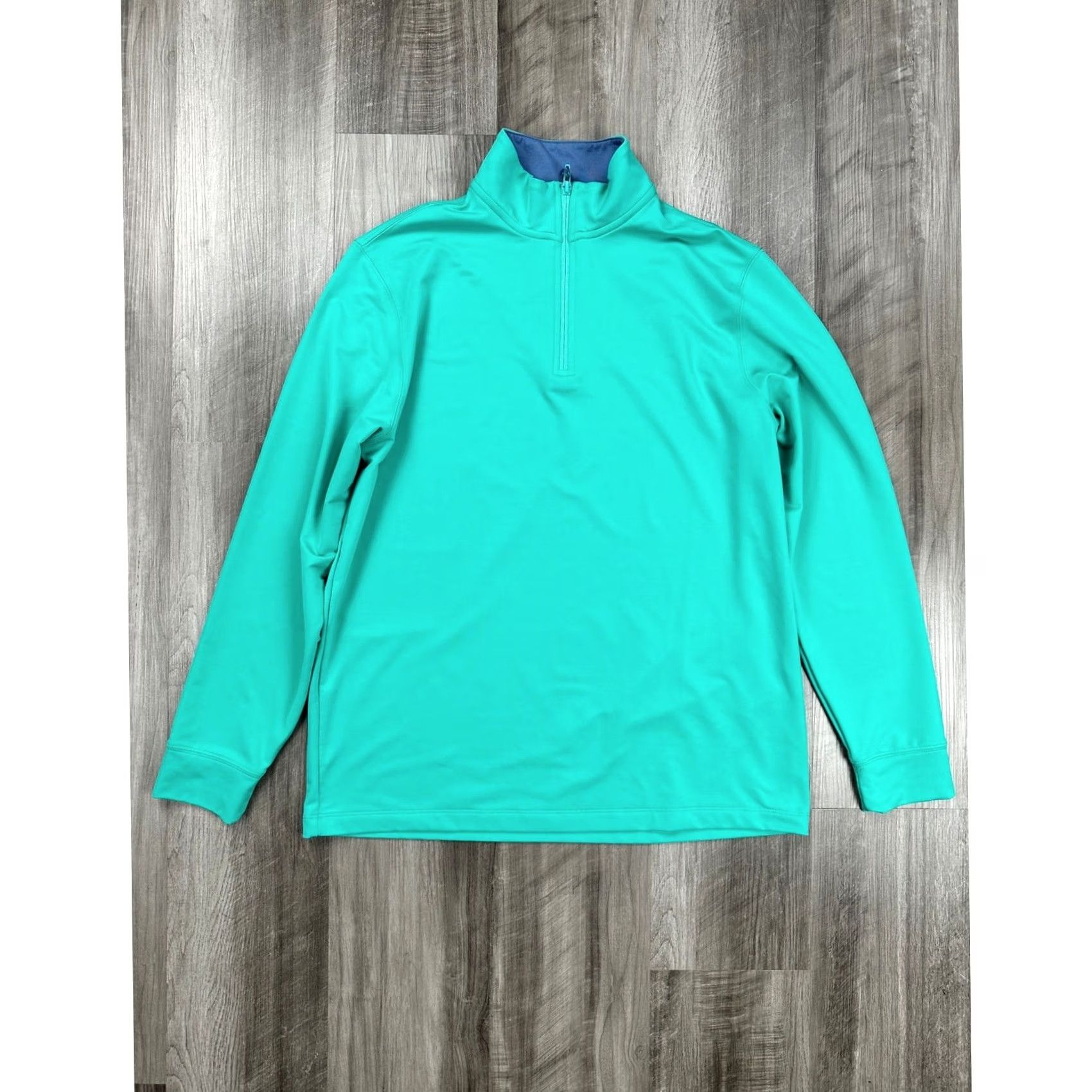 Vineyard Vines Vineyard Vines Performance 1/4 Zip Pullover Men M Light Sea Green Shirt Sweatshirt Active Size US M / EU 48-50 / 2 - 3 Thumbnail