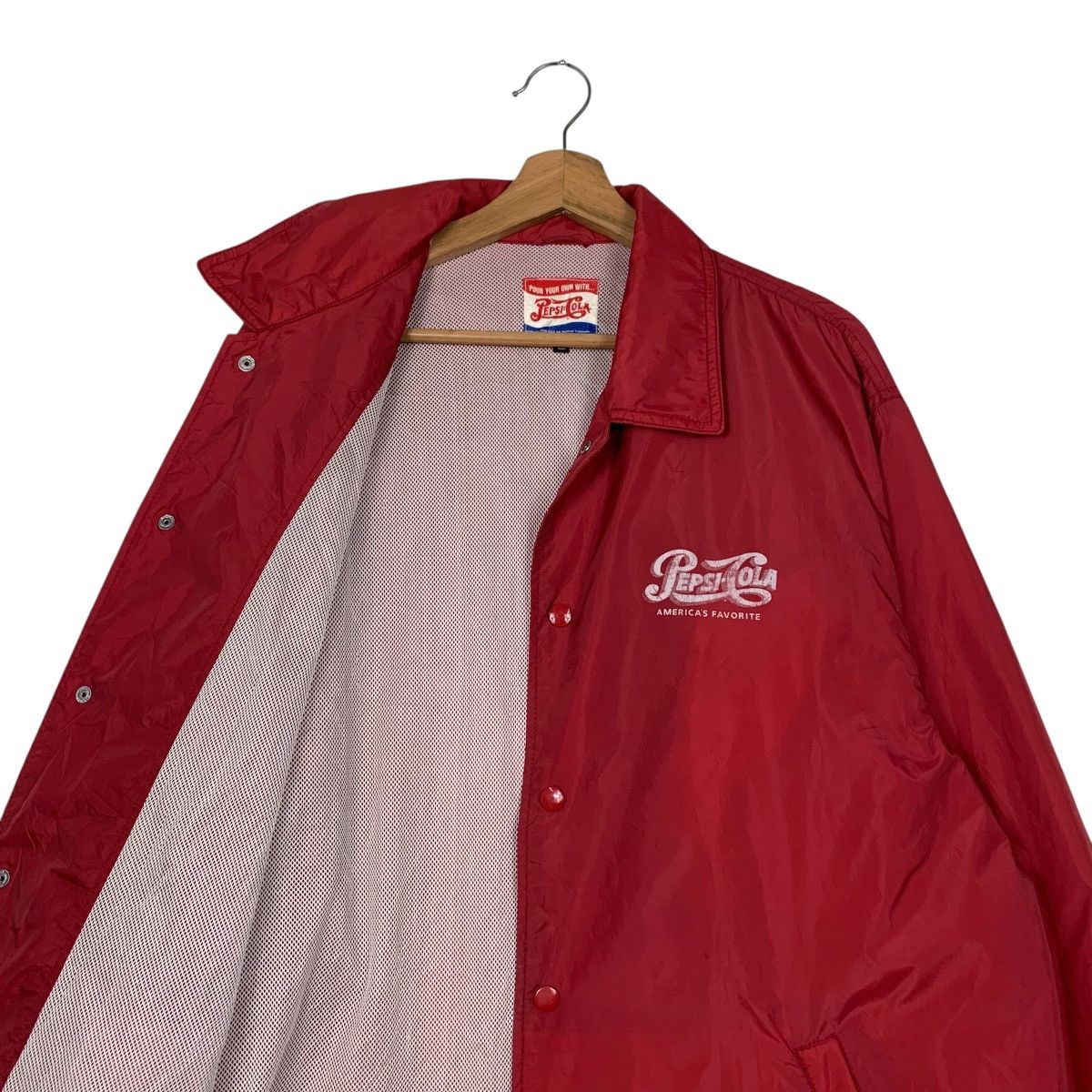 Pepsi Vintage PEPSI COLA Coach Jacket #2384-C107 Size US L / EU 52-54 / 3 - 10 Thumbnail