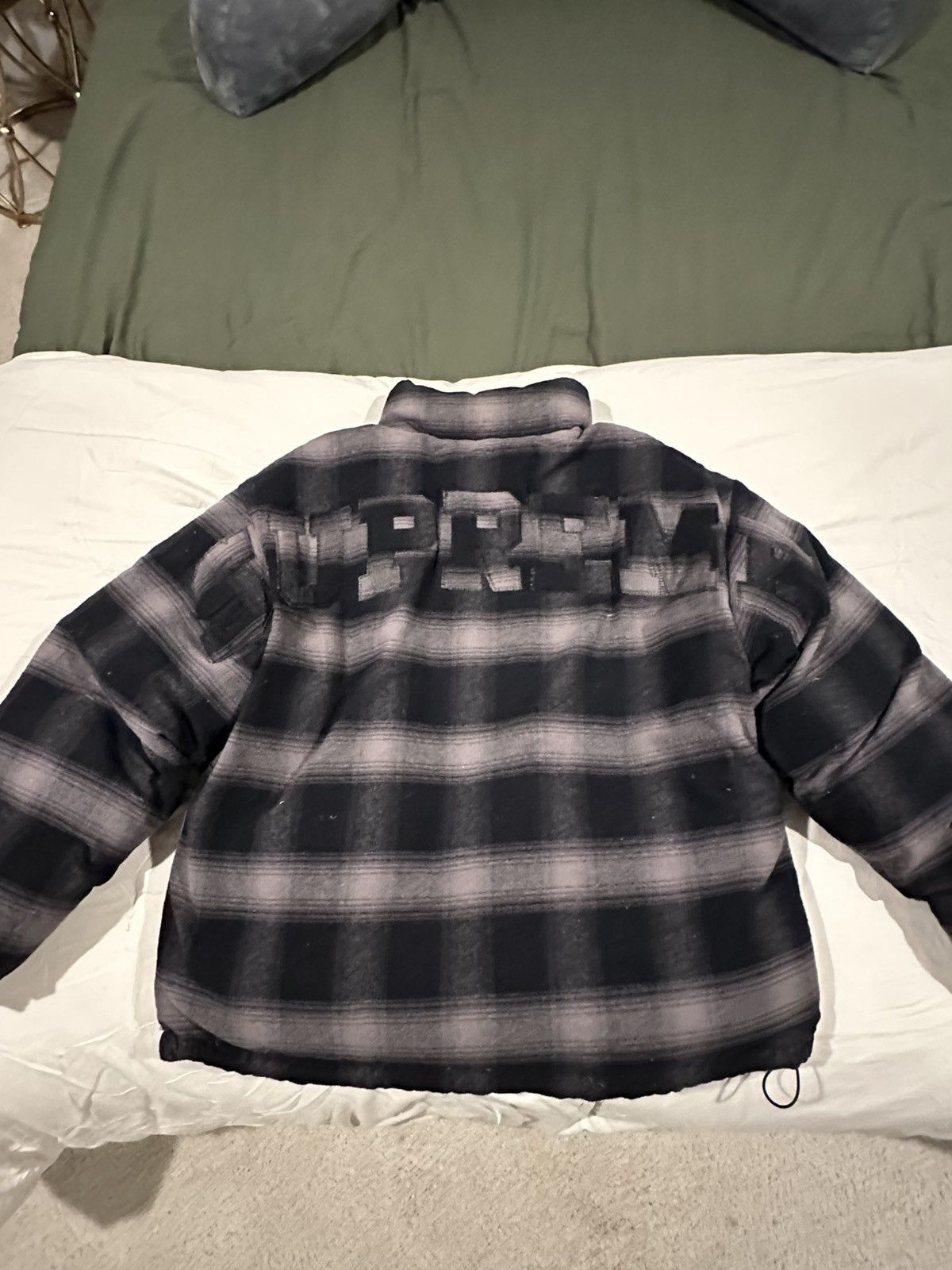 Supreme Supreme Reversible Flannel Puffer Down Jacket Plaid A/W 22 Size US M / EU 48-50 / 2 - 2 Thumbnail
