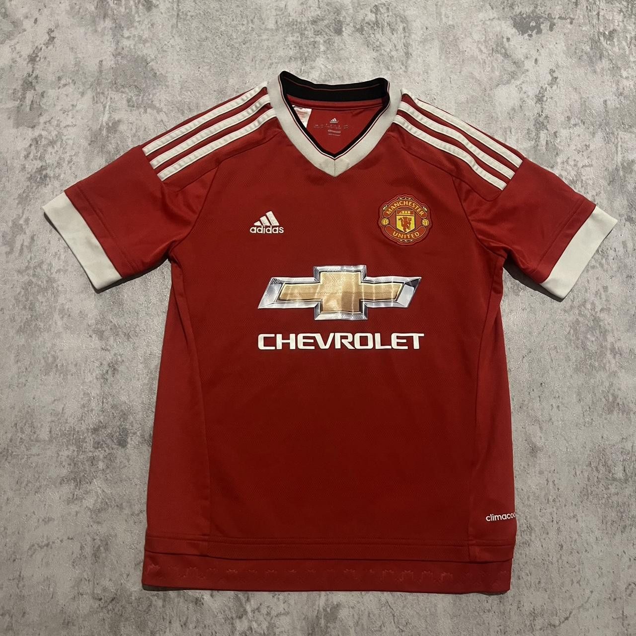 Adidas 2015-16 Manchester United Adidas Home Football Size US XS / EU 42 / 0 - 1 Thumbnail
