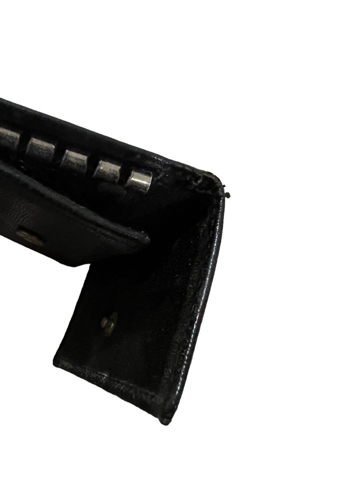 Gucci 1990s Gucci G Logo Minimal Leather Key Holder Chain Wallets Size ONE SIZE - 8 Thumbnail