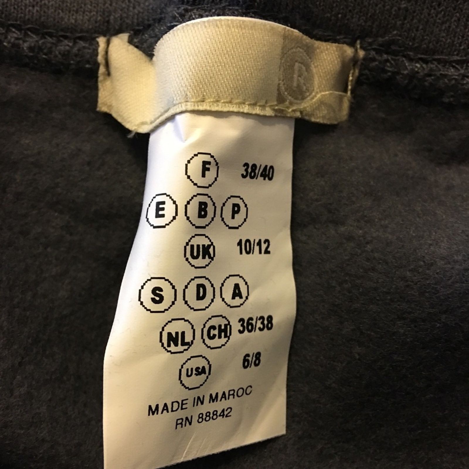 Other La Redoute dark gray sweat pants NWOT 6/8 Size 28" / US 6 / IT 42 - 6 Thumbnail