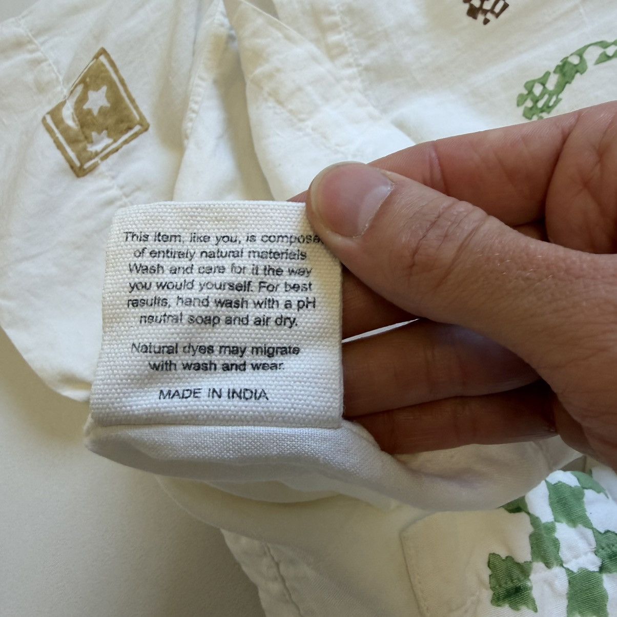 Story Mfg. ‘Greetings’ Embroidered Boxy Shirt Size US S / EU 44-46 / 1 - 16 Thumbnail