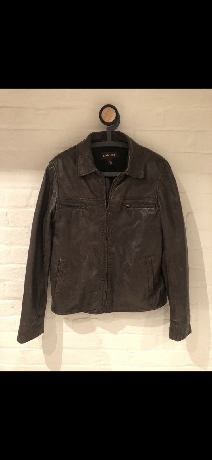 Danier Danier Dark Brown Sheep Leather Jacket Very Soft Size US S / EU 44-46 / 1 - 2 Thumbnail