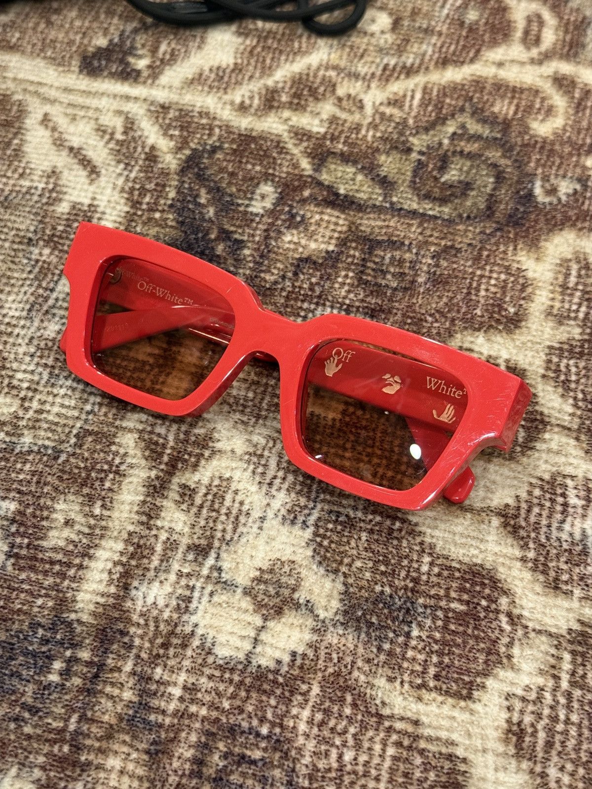 Off-White Off-White Virgil square frame sunglasses Size ONE SIZE - 2 Thumbnail