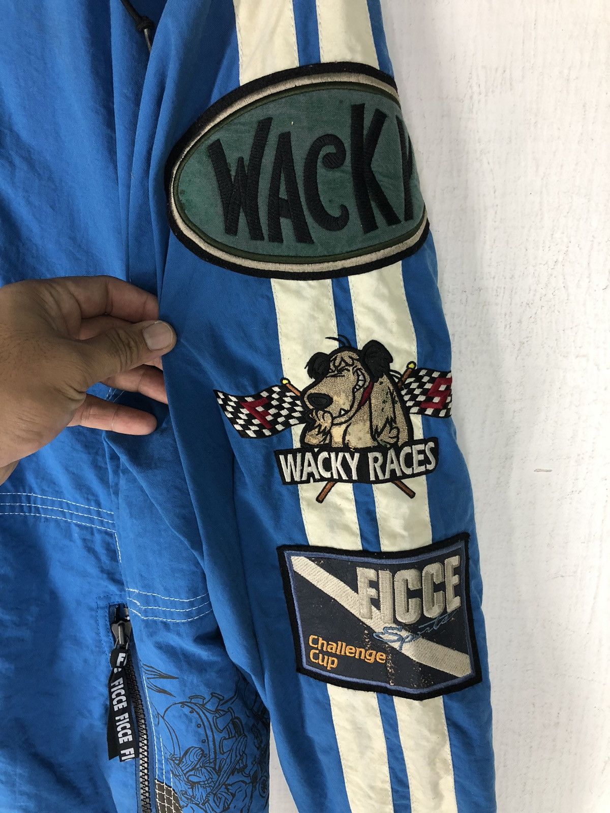 Vintage Vintage Wacky Races Jacket by Ficce Sport Goldwin Jacket Size US L / EU 52-54 / 3 - 6 Thumbnail