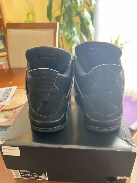 jordan retro 4 black cat size 9