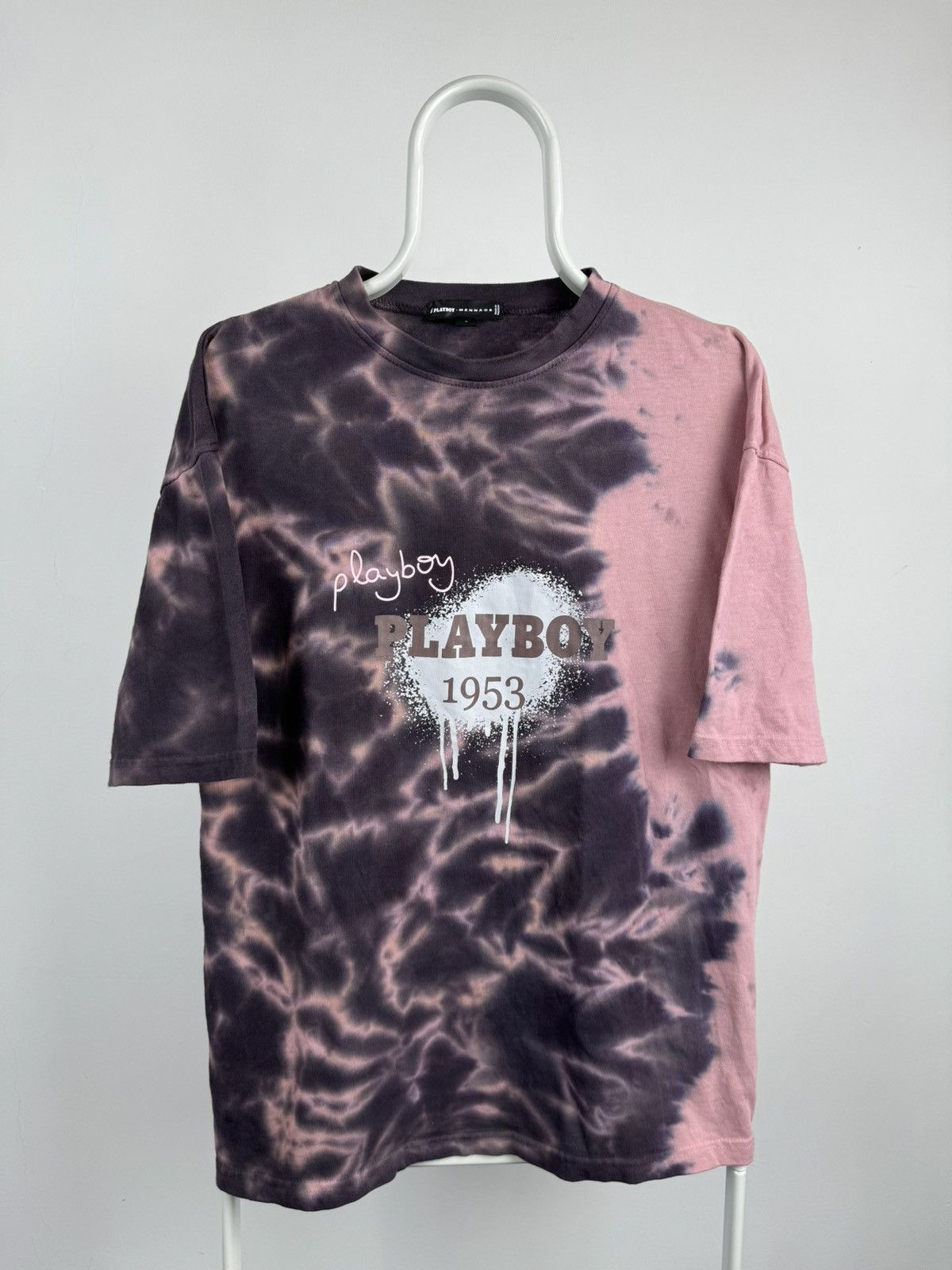 Playboy Playboy x Mennace Big Logo Tie Dye Tee Size US S / EU 44-46 / 1 - 2 Thumbnail