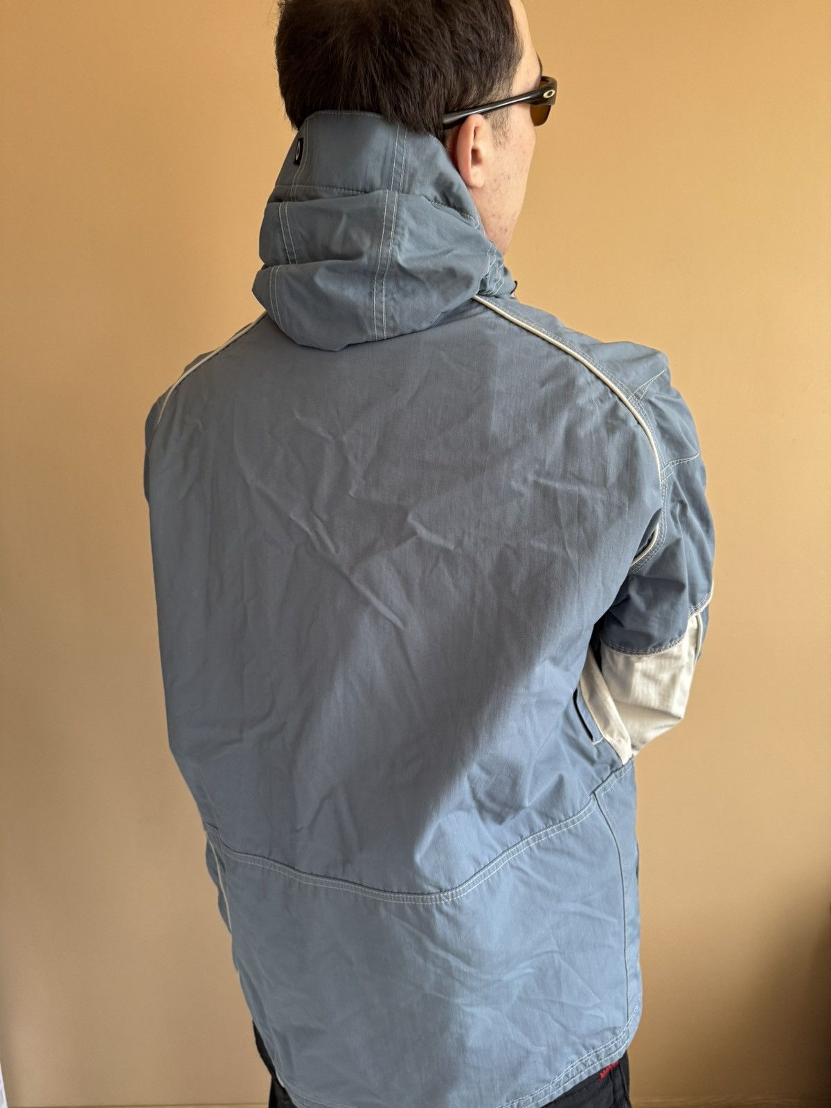 Oakley Used OAKLEY Vintage 2in1 Ski Jacket M Blue White Rare Model Size US M / EU 48-50 / 2 - 2 Thumbnail