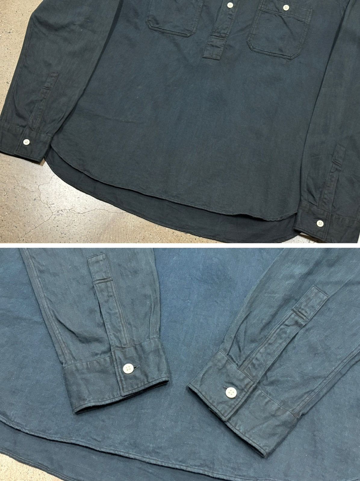 Visvim Visvim 1910 P.O. Shirt N.D. Indigo Size US M / EU 48-50 / 2 - 6 Thumbnail