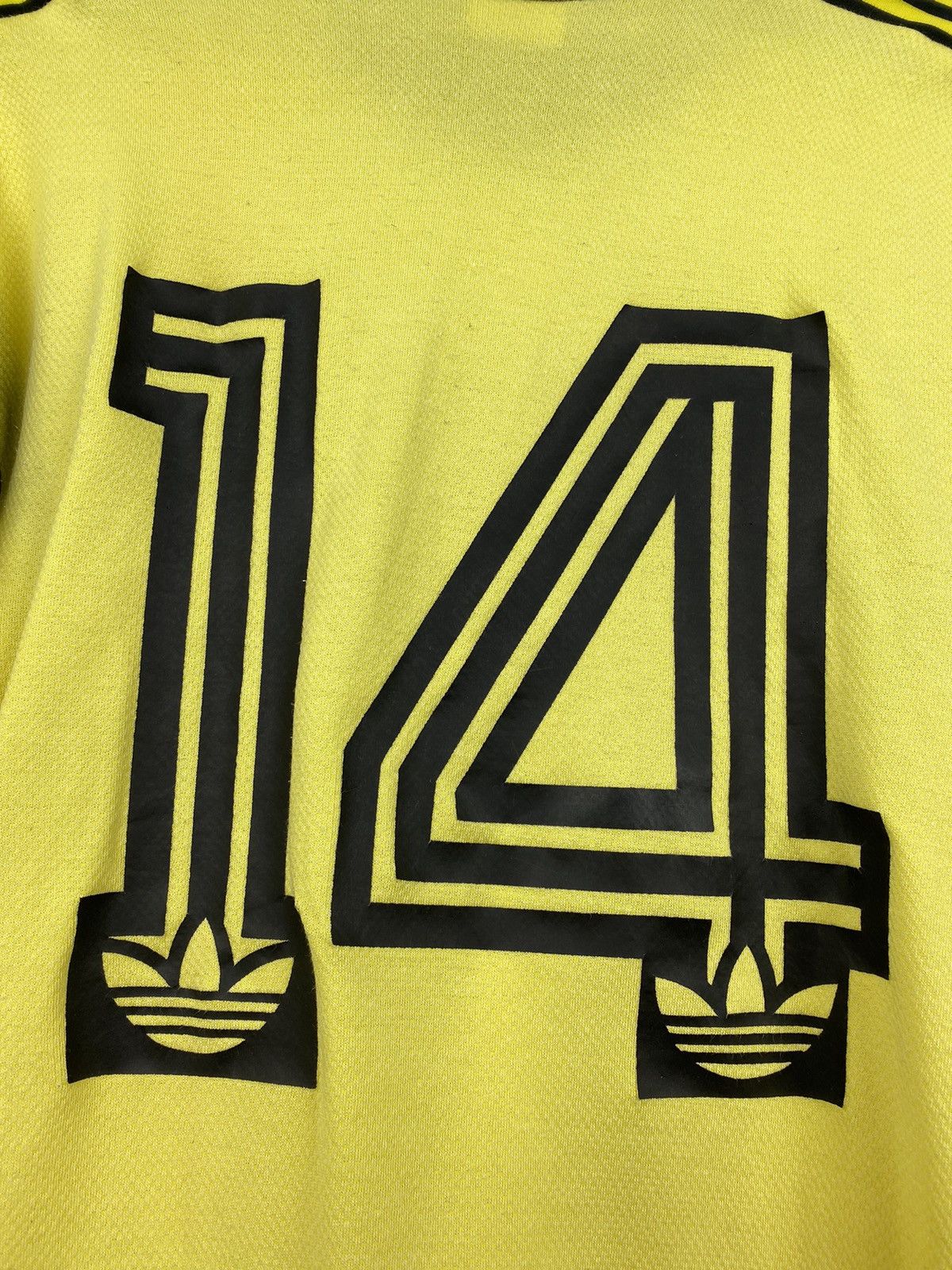 Adidas Vintage Adidas Winterthur #14 1980s Ventex Soccer Jersey PSG Size US L / EU 52-54 / 3 - 8 Thumbnail