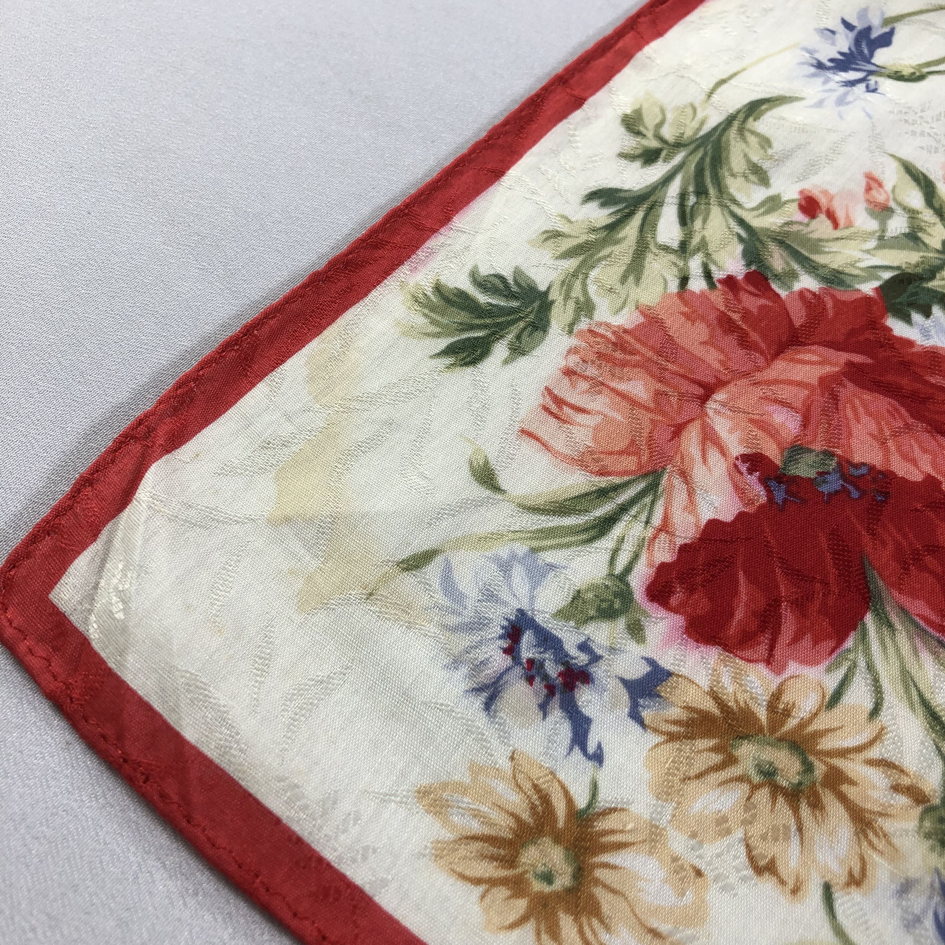 Ralph Lauren Ralph Lauren Floral Handkerchief Neckerchief Bandana H1914 Size ONE SIZE - 6 Thumbnail