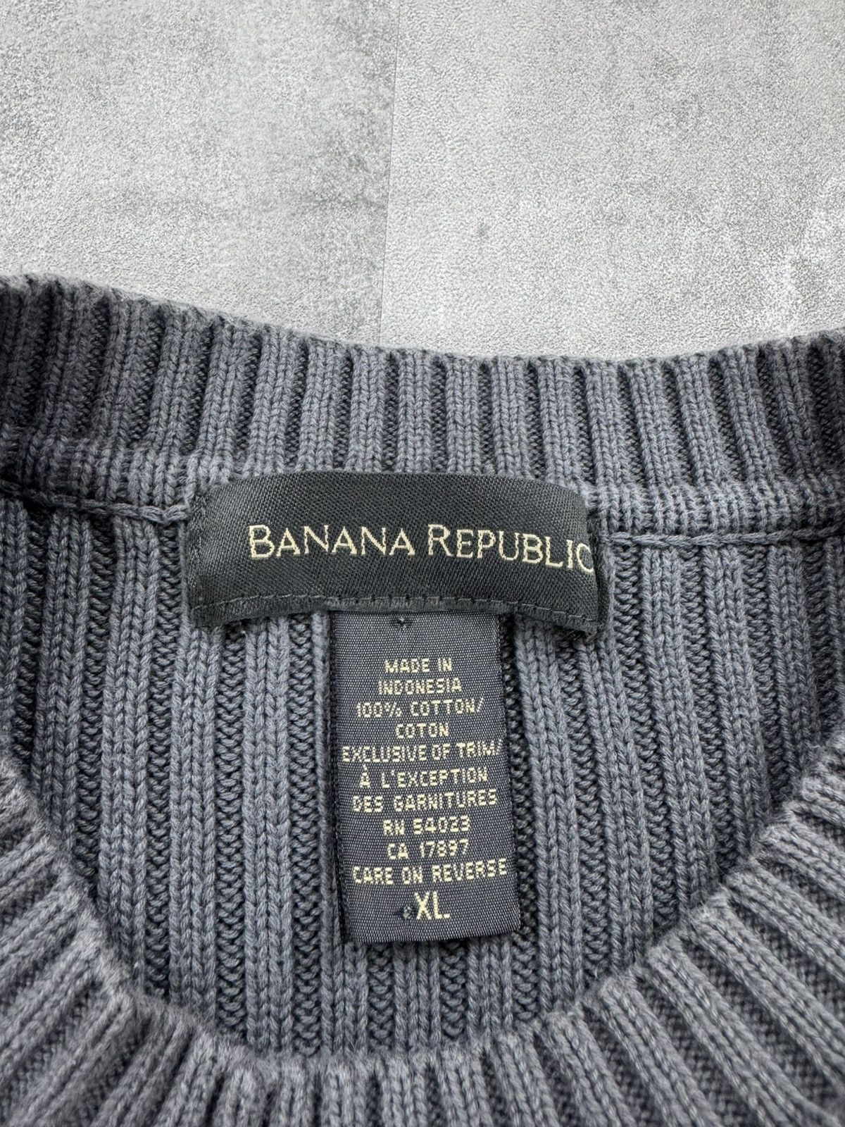 Banana Republic Banana Republic Ribbed sweater avant garde Mens size L-XL Size US XL / EU 56 / 4 - 10 Thumbnail