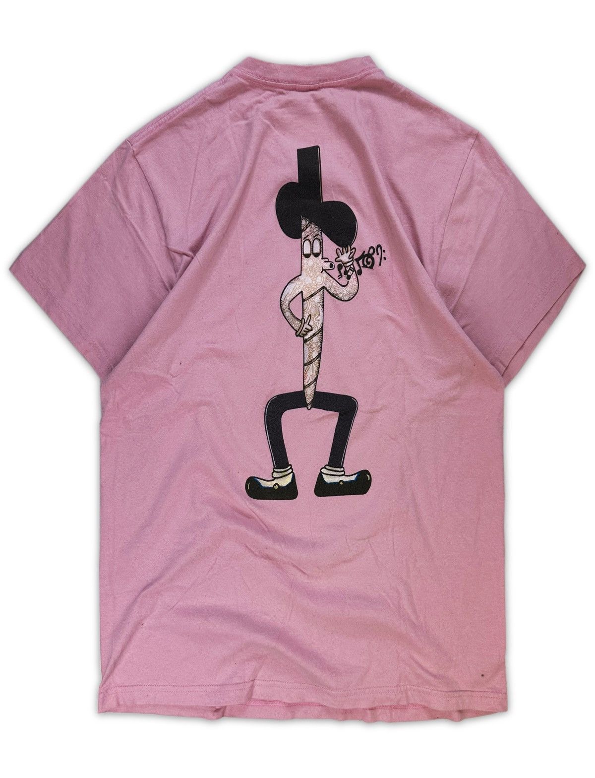 image of Aw16 Supreme X Blade ‘Jointman’ Pink Graphic T-Shirt, Men's (Size XL)
